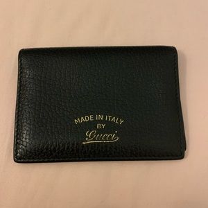 GUCCI Calfskin Cardholder/Train pass case